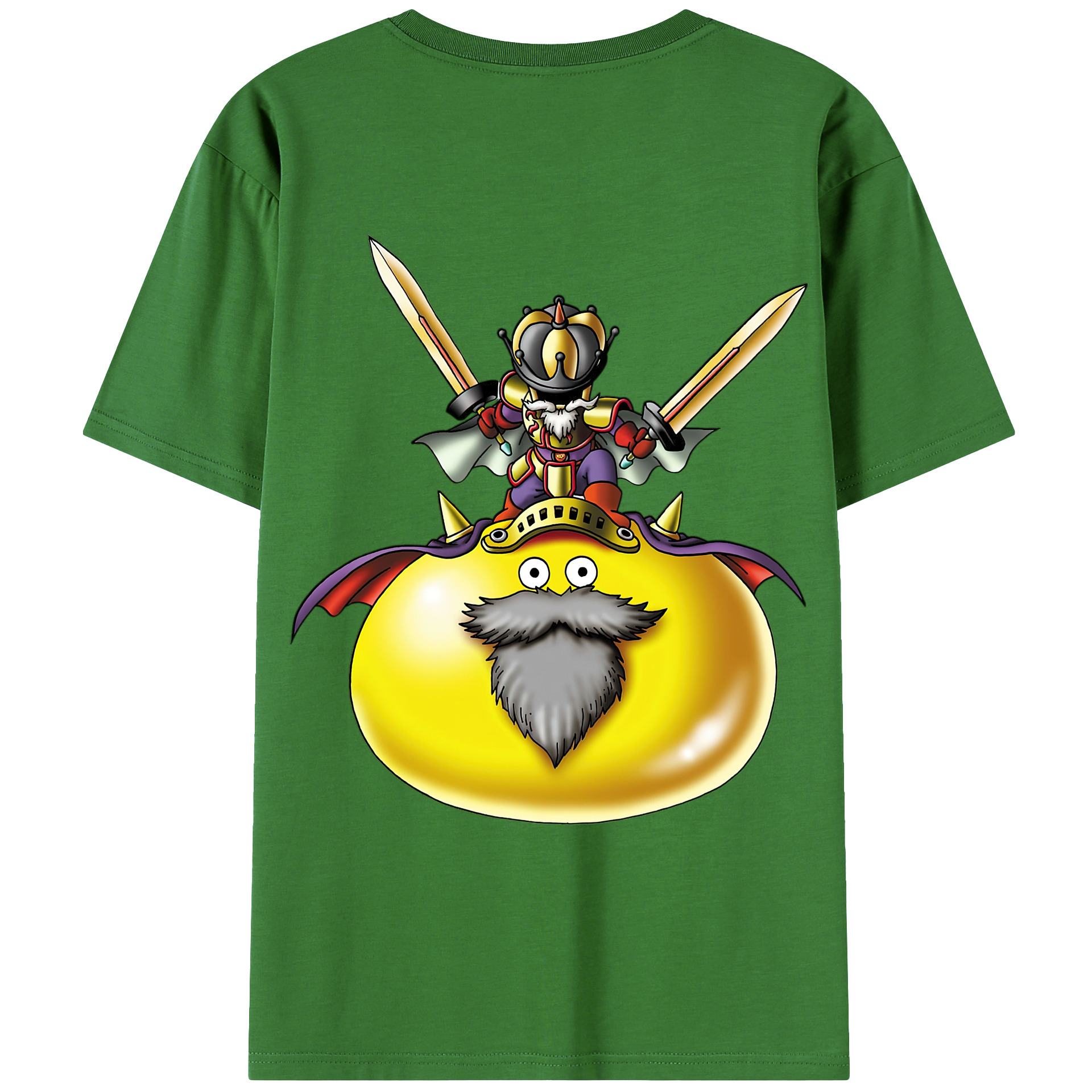 （画像用） ドラゴンクエスト Doragon Kuesuto Dragon Quest レディース半袖Tシャツ(バックプリント)
